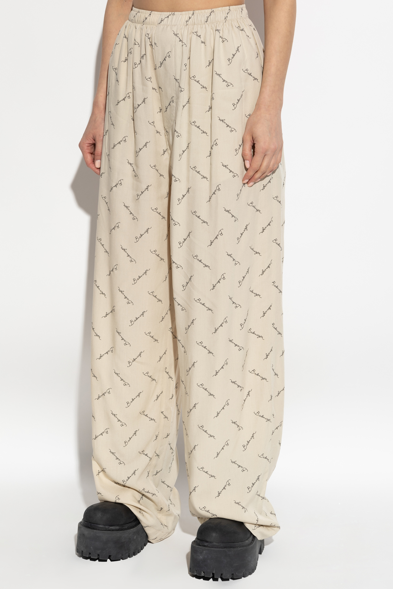 Balenciaga Pants with logo | Women's Clothing | Vitkac Balenciaga Pants with logo | Women's Clothing | Vitkac